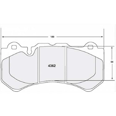 PFC Brake Pads 4362.08.19.44